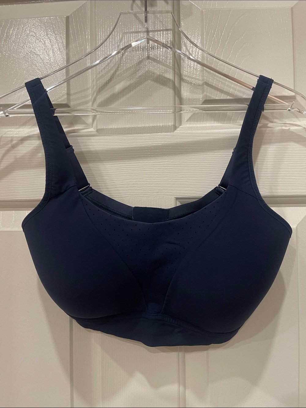 Lulu 🍋 Run Times High Support Bra Navy S:34DDD